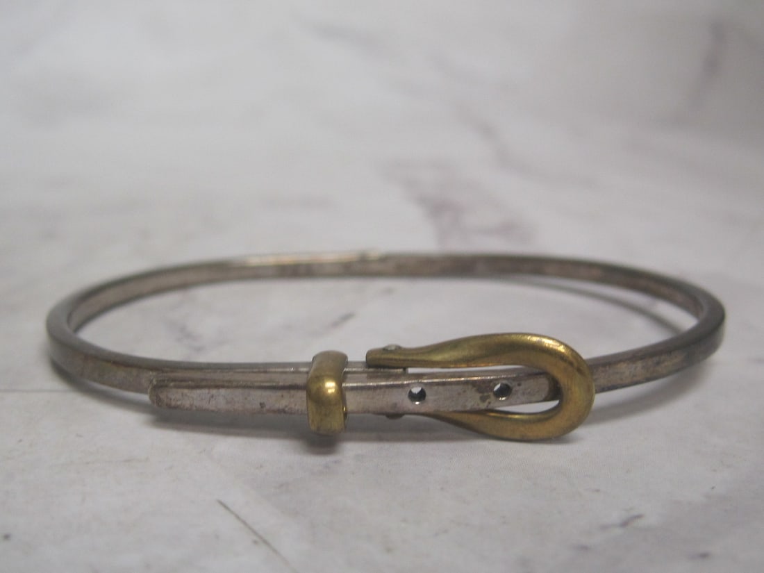 Sterling Silver Belt Bracelet (1 of 4)