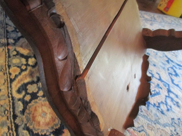 Antique 18th Century Intricately Carved German Black Forest Musical Chair - 14