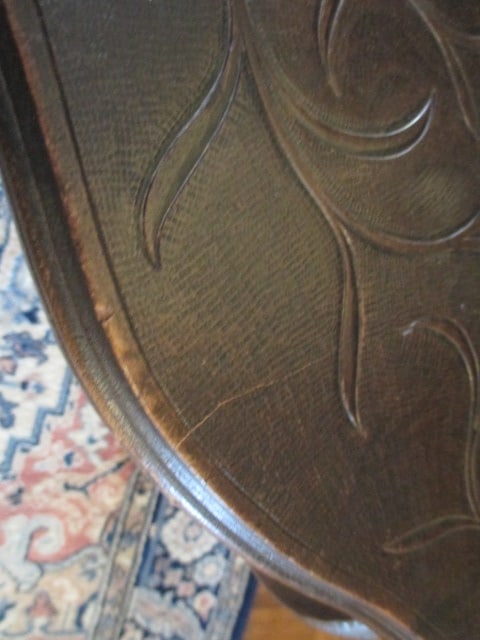 Antique 18th Century Intricately Carved German Black Forest Musical Chair - 15