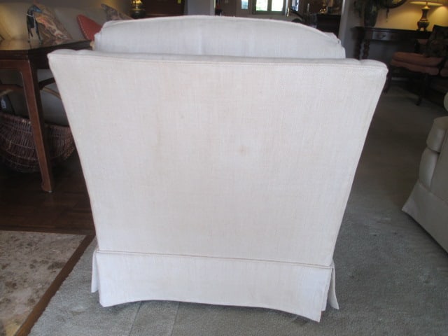 Professionally Tailored Rolled Arm Chair - 6