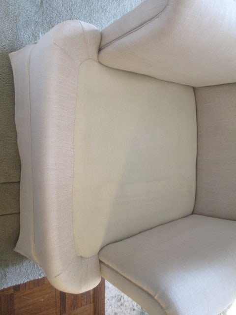 Professionally Tailored Rolled Arm Chair - 9