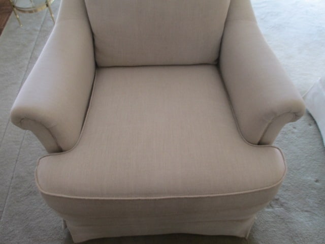 Professionally Tailored Rolled Arm Chair - 2