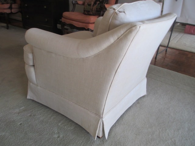 Professionally Tailored Rolled Arm Chair - 6