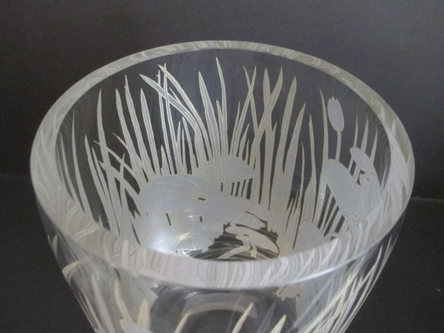 Rosenthal Studio Line "Fleur du Lac" Decorated Vase Designed by Alain le Foll - 2