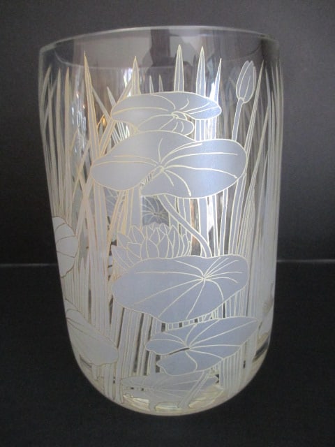 Rosenthal Studio Line "Fleur du Lac" Decorated Vase Designed by Alain le Foll - 3