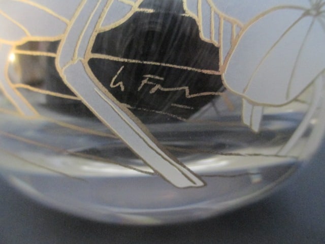 Rosenthal Studio Line "Fleur du Lac" Decorated Vase Designed by Alain le Foll - 5