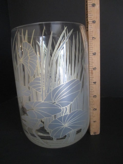 Rosenthal Studio Line "Fleur du Lac" Decorated Vase Designed by Alain le Foll - 6