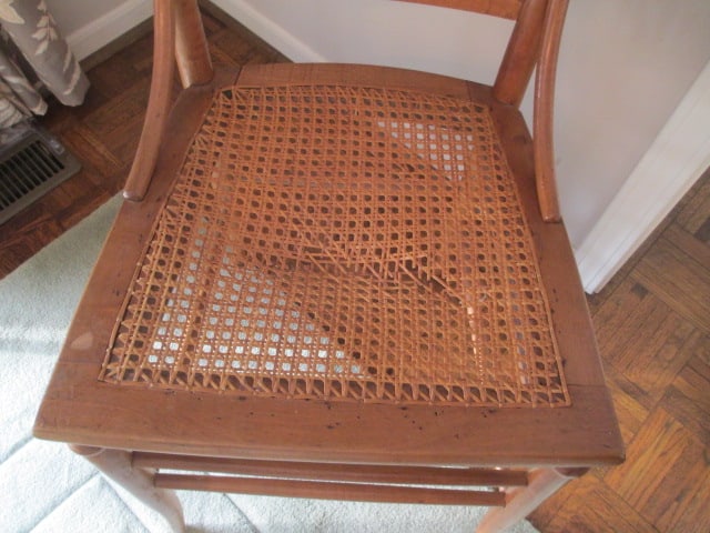 Two Antique Victorian Spindle Back Kitchen Chairs - 16