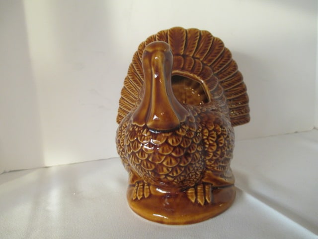 Ceramic Turkey Cachepot Centerpiece - 2