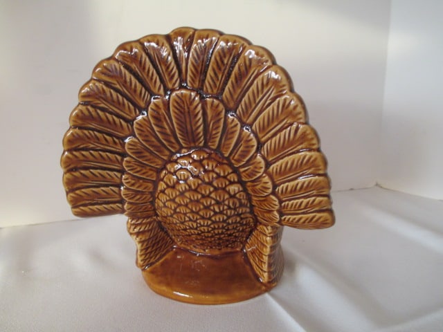 Ceramic Turkey Cachepot Centerpiece - 4
