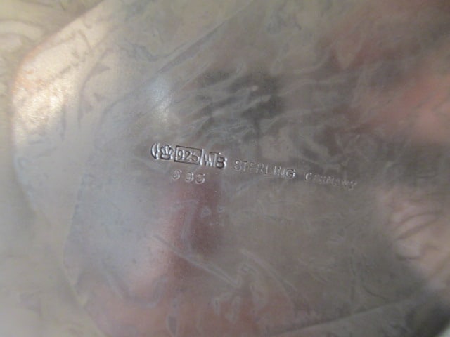 Wilhelm Theodor Binder 925 Sterling Art Nouveau Coffee Pot, Teapot and Two Creamers - 14