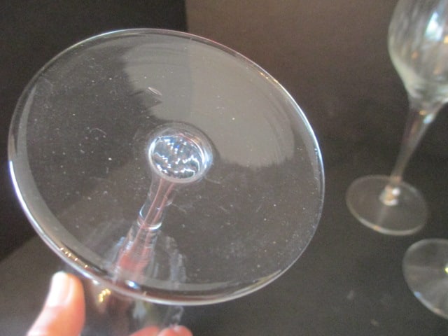 Etched Crystal Port Wine/Sherry Set - 12