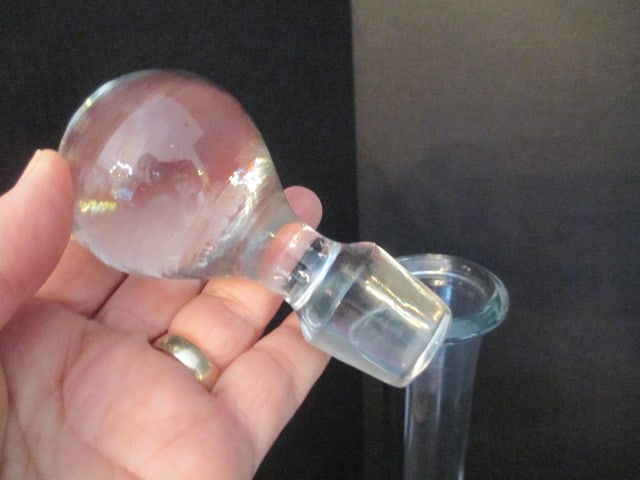 Etched Crystal Port Wine/Sherry Set - 3