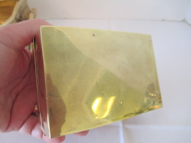 Baldwin Brass Candle Holder, Trinket Box, Two Small Bells and Centerpiece Planter - 8