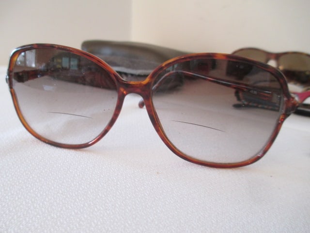 Grouping of Colorful Frame Readers, Bifocal Sunglasses and Glass Cases - 3