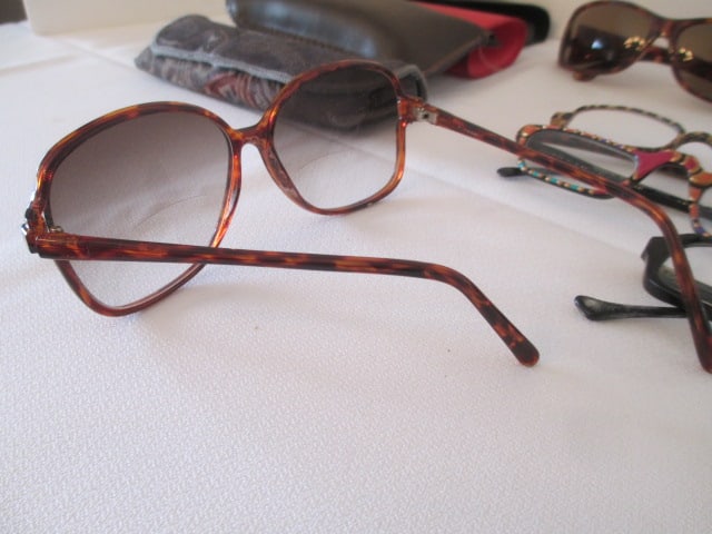 Grouping of Colorful Frame Readers, Bifocal Sunglasses and Glass Cases - 4