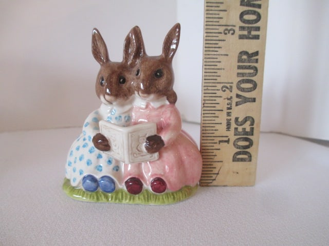 Royal Doulton Bunnykins "Storytime" Figurine and Toddler Cup and Bowl Set - 2