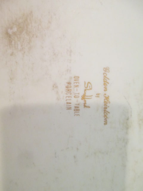 Williams-Sonoma Portugal Pottery Oval Baker, Sheffield Golden Heirloom Baker, - 8