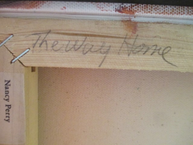 Local Anderson, SC Artist Nancy Perry "Going Around" and "The Way Home" Original - 14