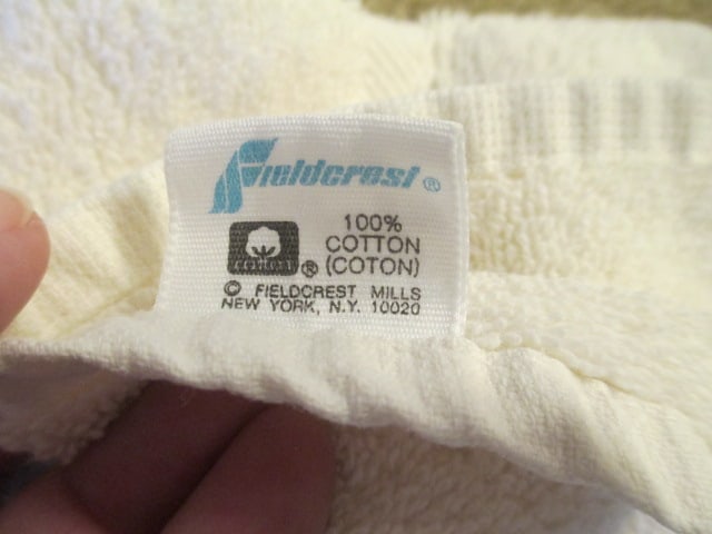 Grouping of Nice Cream Color Bath Towels, Hand Towels and Wash Clothes - 6