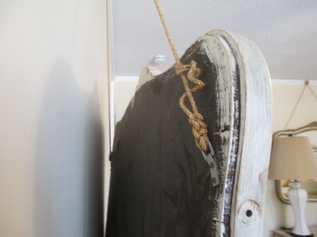 Handpainted Gold Gilt Victorian Beveled Mirror - 6