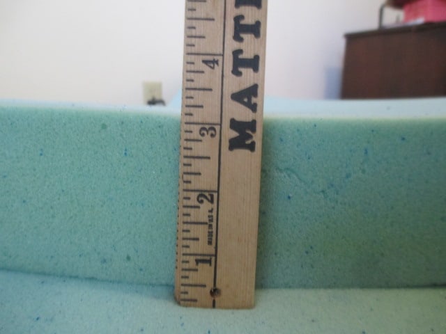 Like New Full Size 3" Thick Memory Foam Mattress Topper - 6