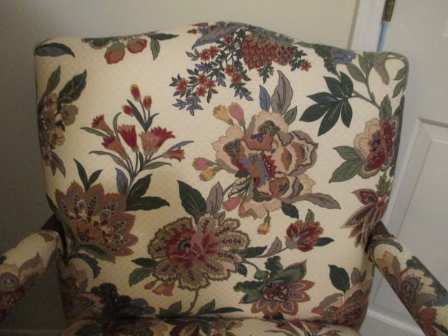 Custom Upholstered Wood Arm Chair - 3