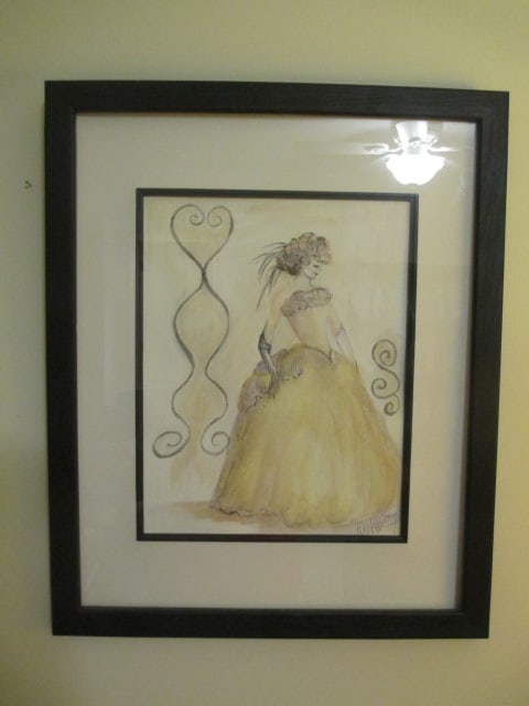 2004 Marvy Hoffman Signed Original Spring Bride Artwork (1 of 5)