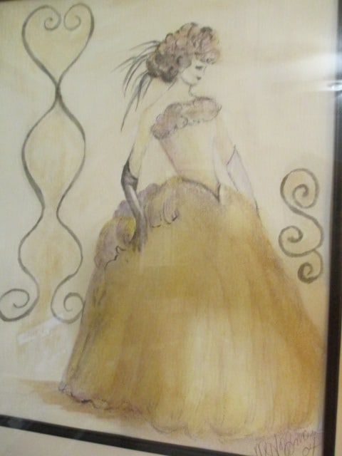 2004 Marvy Hoffman Signed Original Spring Bride Artwork - 2