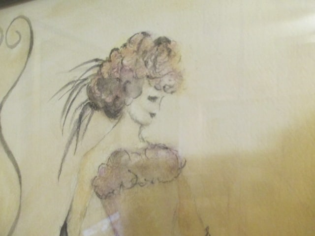 2004 Marvy Hoffman Signed Original Spring Bride Artwork - 3