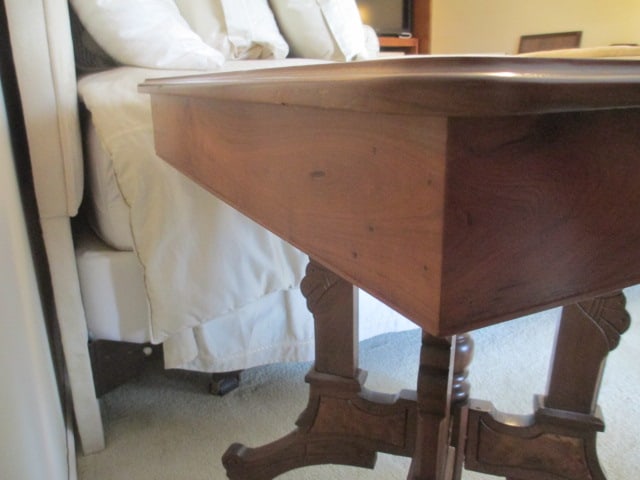 Antique Maysville Victorian Table with Drawer - 6