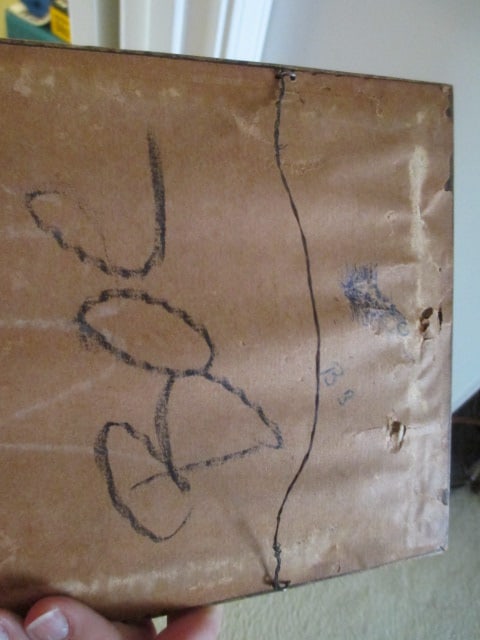 Vintage Framed and Matted Hand Colored "Rose Window of Rheims Cathedral" Steel Etching - 7