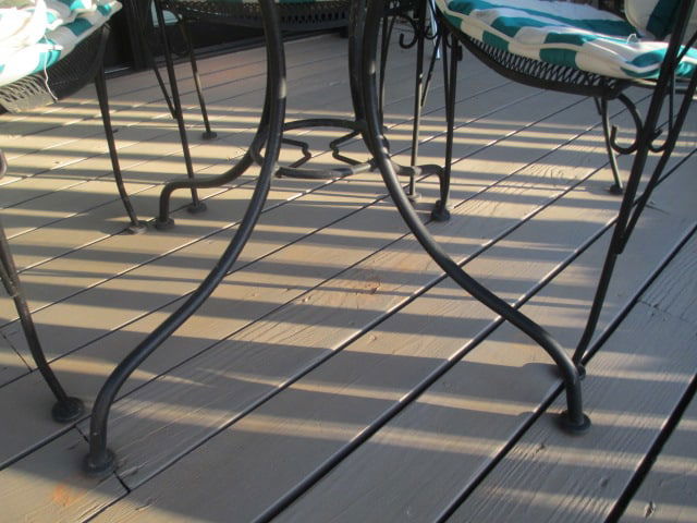 Black Metal Mesh 5 Piece Patio Set - 5