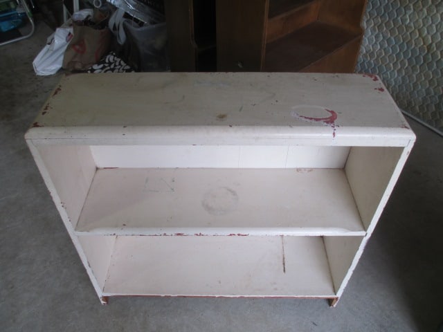 Rustic Painted Bookcase - 2