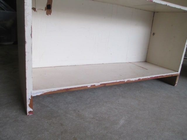 Rustic Painted Bookcase - 4