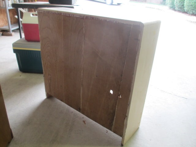 Rustic Painted Bookcase - 5