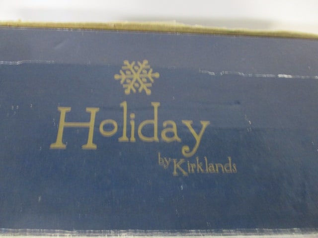 Holiday by Kirklands "Nativity Scene" Lighted Bisque Sculpture in Original Box - 3