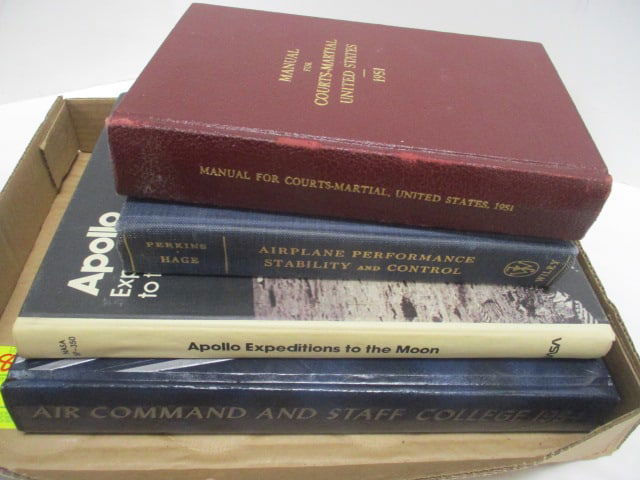 Lot of Vintage Military, Airplane, and Astronaut Books: see pictures and preview for selection and condition 