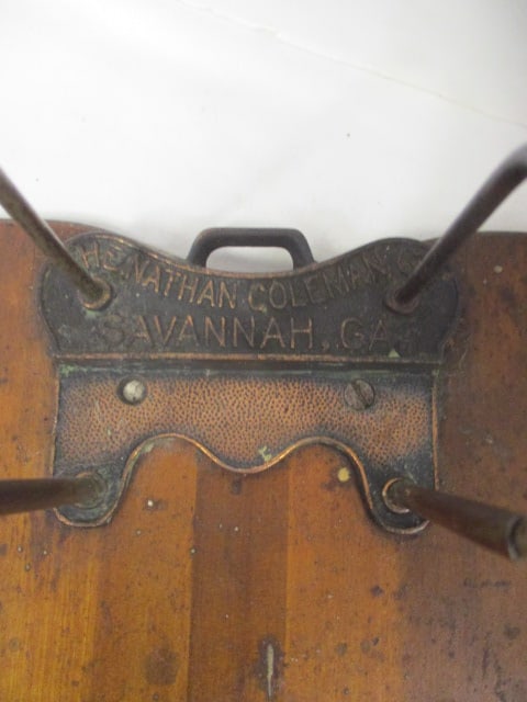 Vintage The Nathan Coleman Company Desk Wood Clipboard - 3