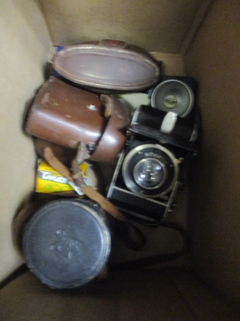 Lot of Vintage Cameras and Accessories - Yashica, Compur, etc. (1 of 6)