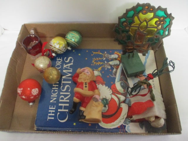 Lot of Vintage Christmas Ornaments and Decorations (1 of 8)