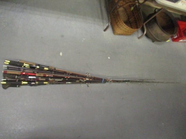 Lot of Vintage Fishing Poles (1 of 5)