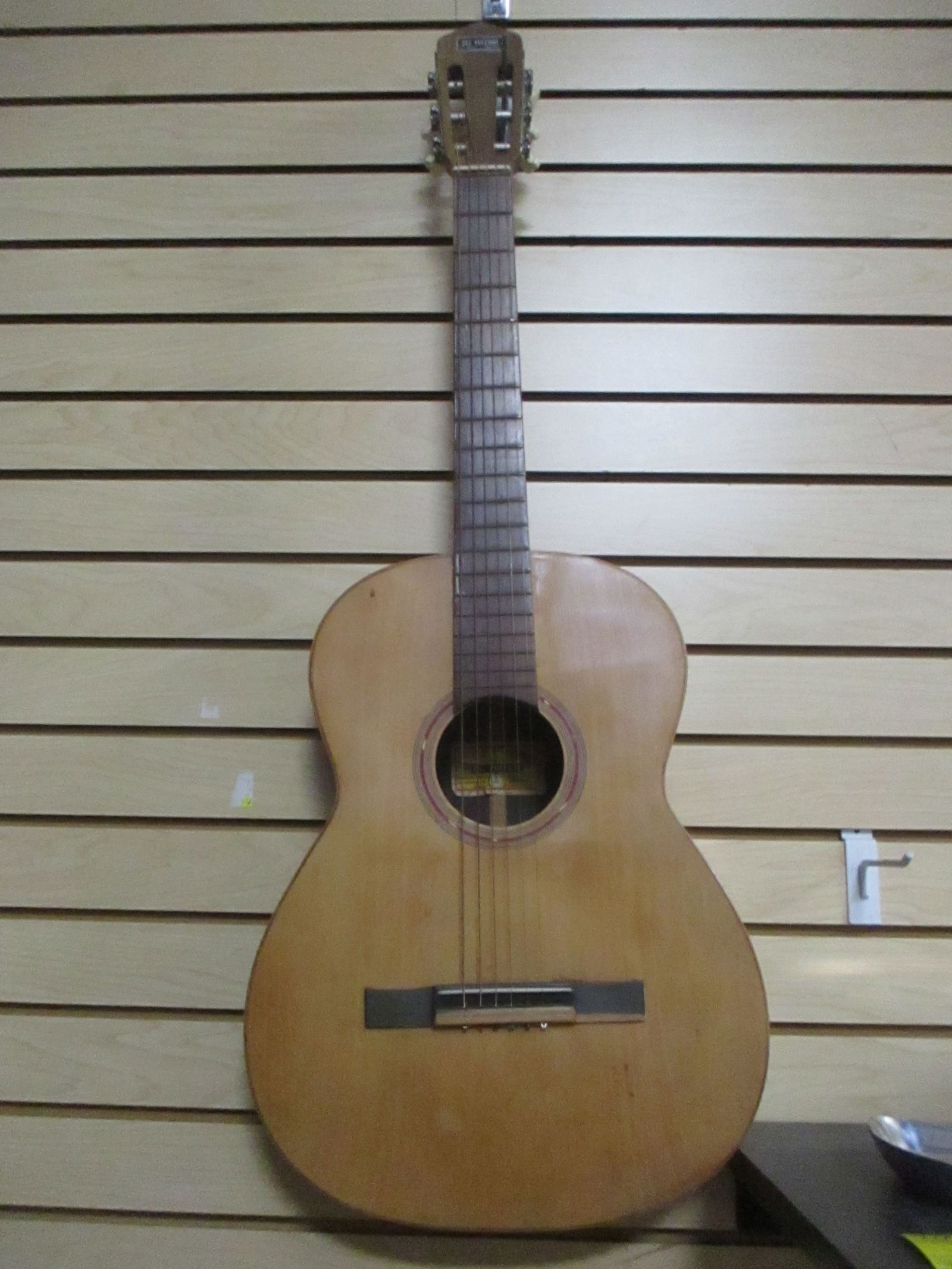 Vintage Del Vecchio (Brazil) Acoustic Guitar: 39"