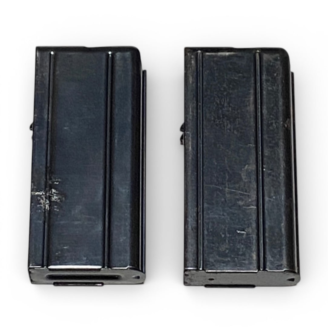 (2) M1 Carbine .30 CAL 15rd Magazines: Blued. See Photos 