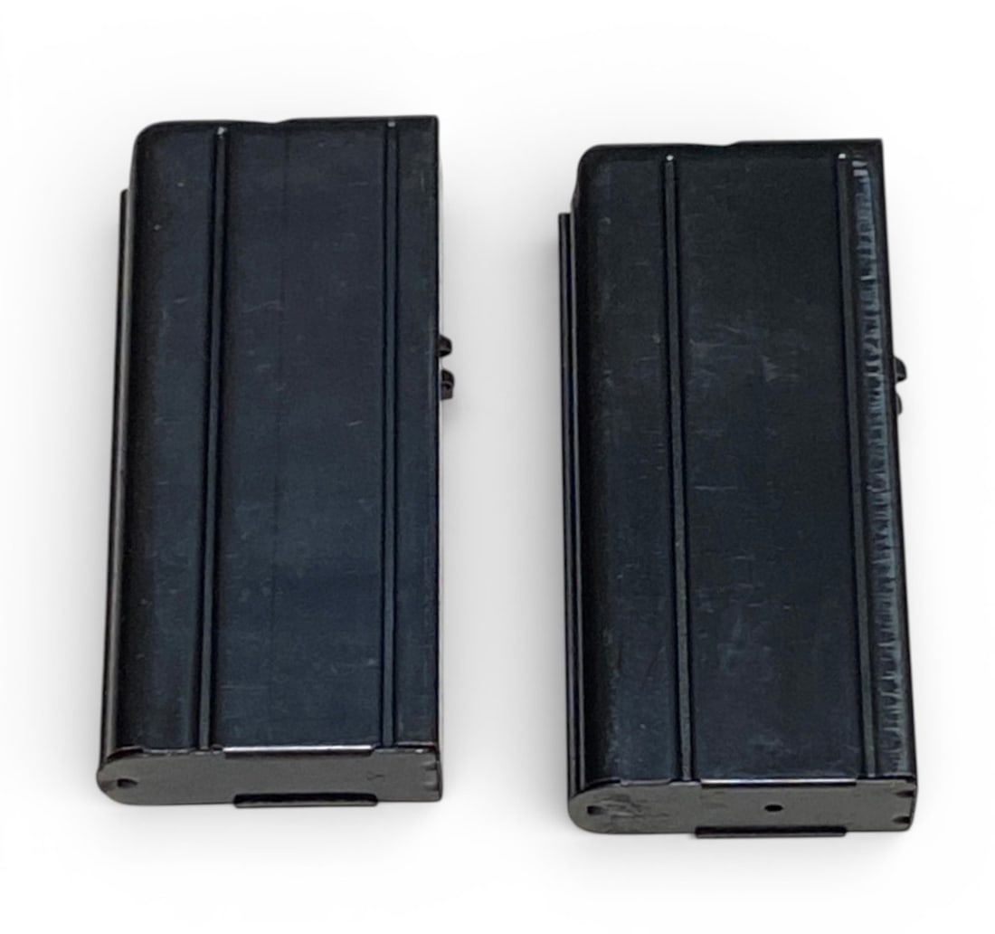 (2) M1 Carbine .30 CAL 15rd Magazines: Blued. See Photos 