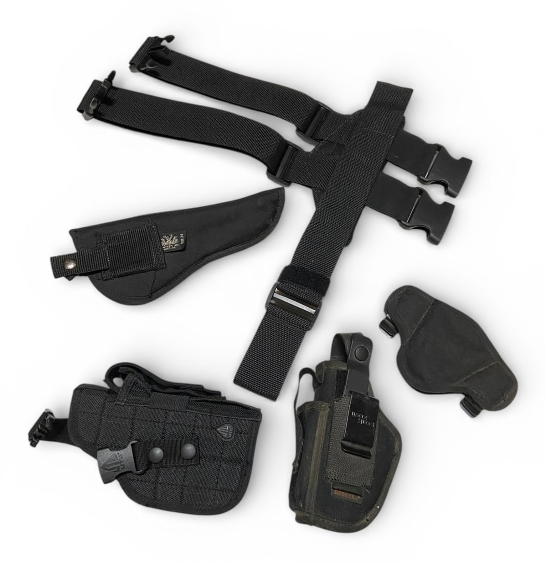 Lot of Various Nylon Holsters: See Photos 