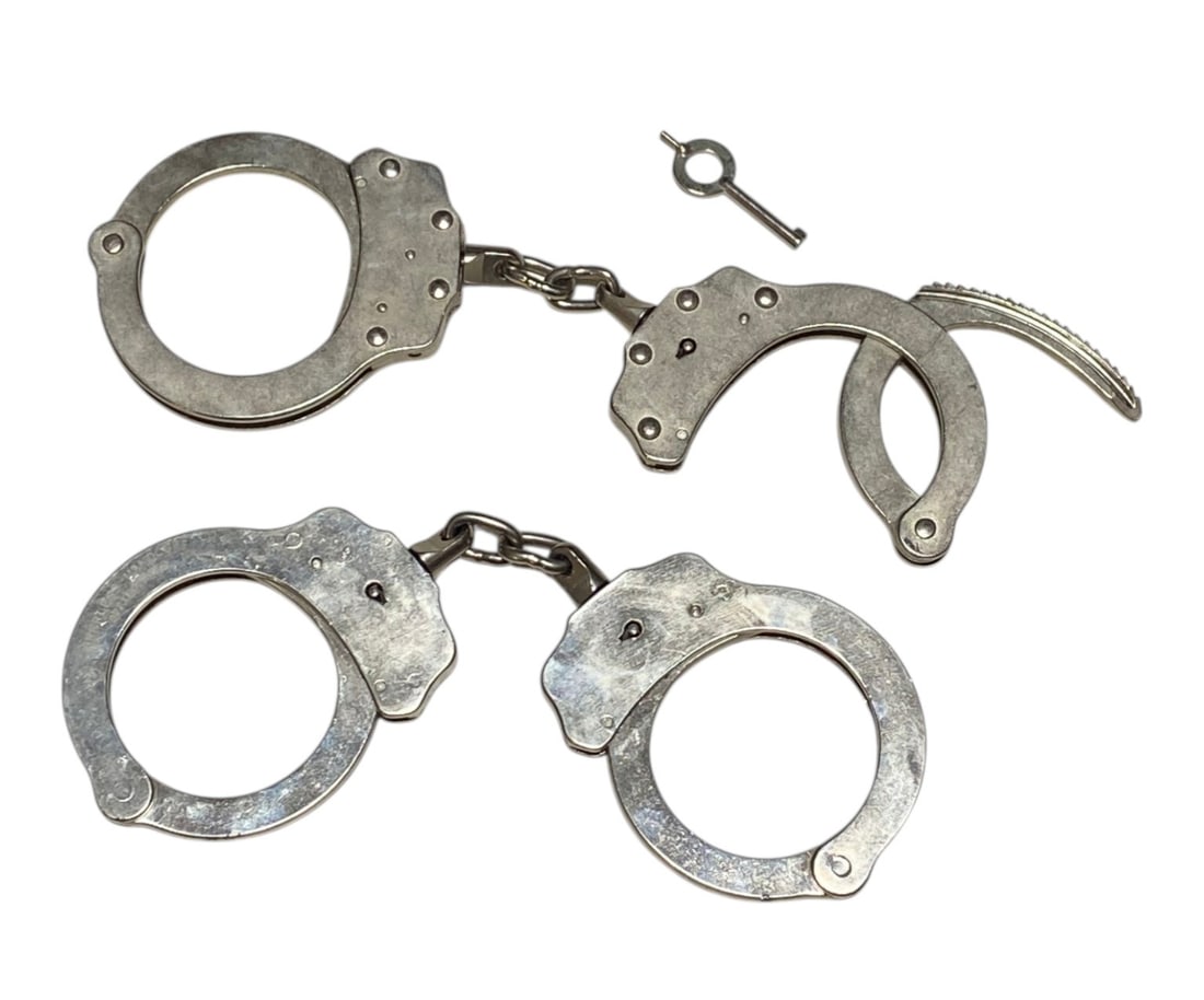(2) Sets of Peerless Handcuffs with Keys: Model 500 and Model 700 | See Photos