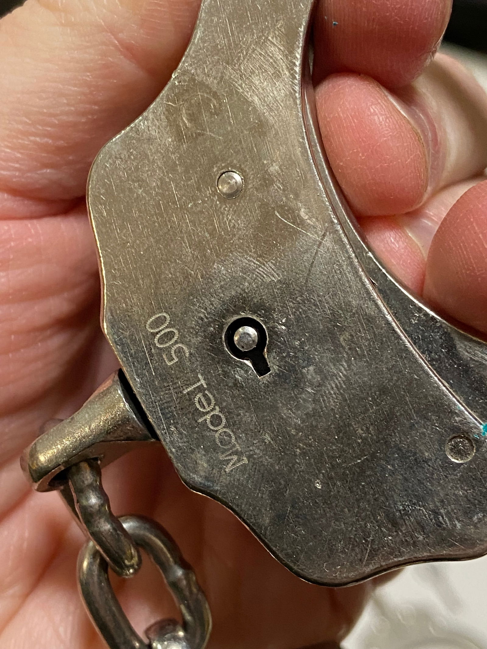 (2) Sets of Peerless Handcuffs with Keys - 5