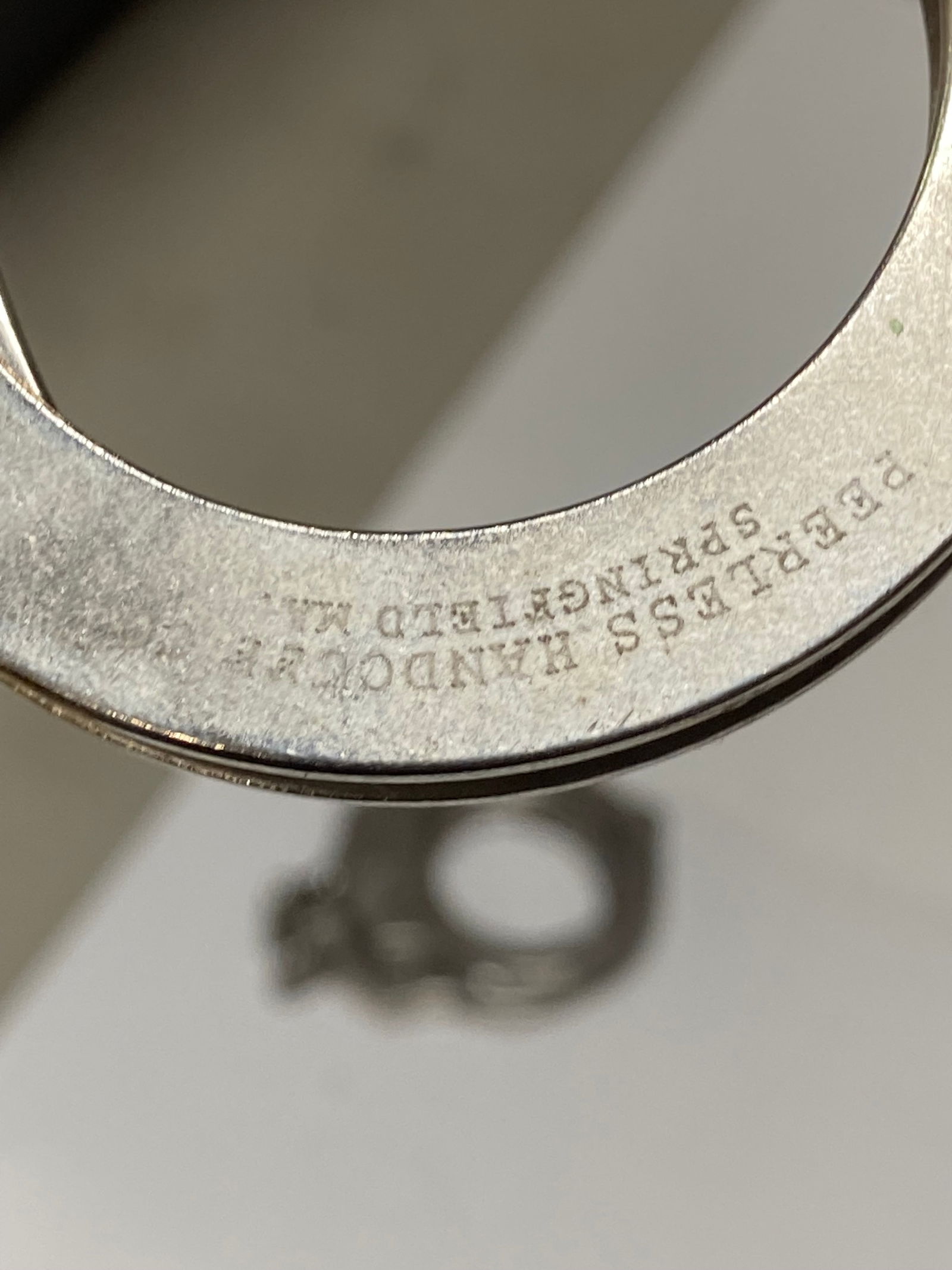 (2) Sets of Peerless Handcuffs with Keys - 8