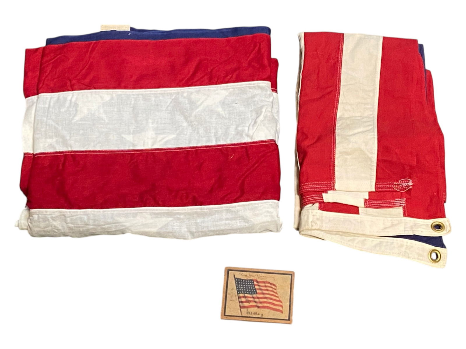 (2) American Flags and Small Plaque (1 of 9)